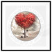 Poster Children under the tree (square) - leaves forming a heart shape 116416 additionalThumb 15