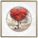 Poster Children under the tree (square) - leaves forming a heart shape 116416 additionalThumb 20
