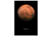 Canvas Art Print Mars (1 Part) Vertical 116716