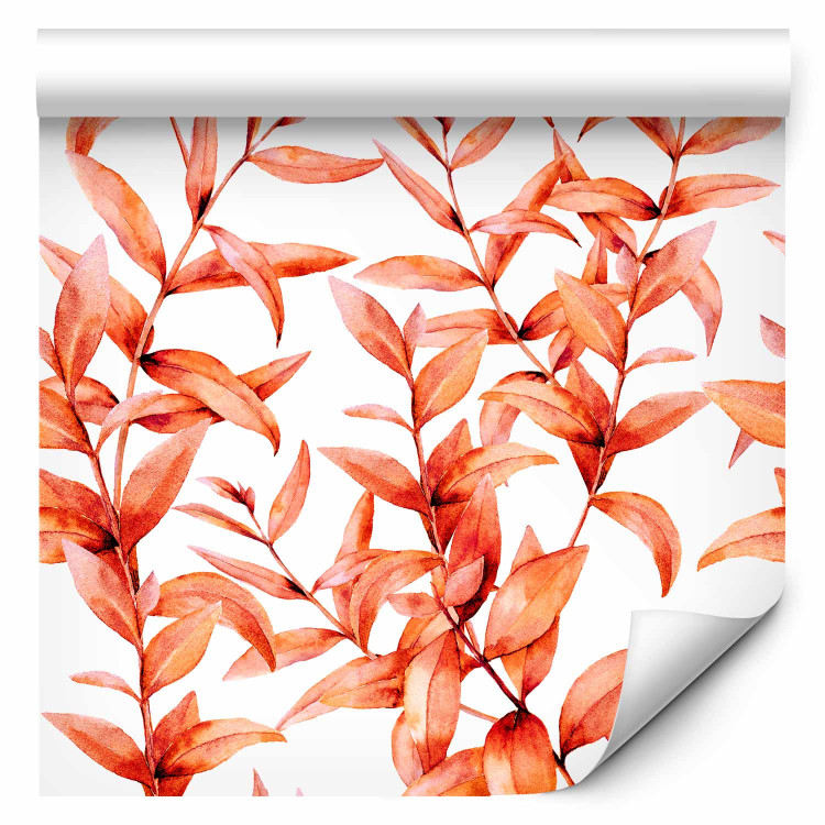 Modern Wallpaper Coral Leaves 117816 additionalImage 6