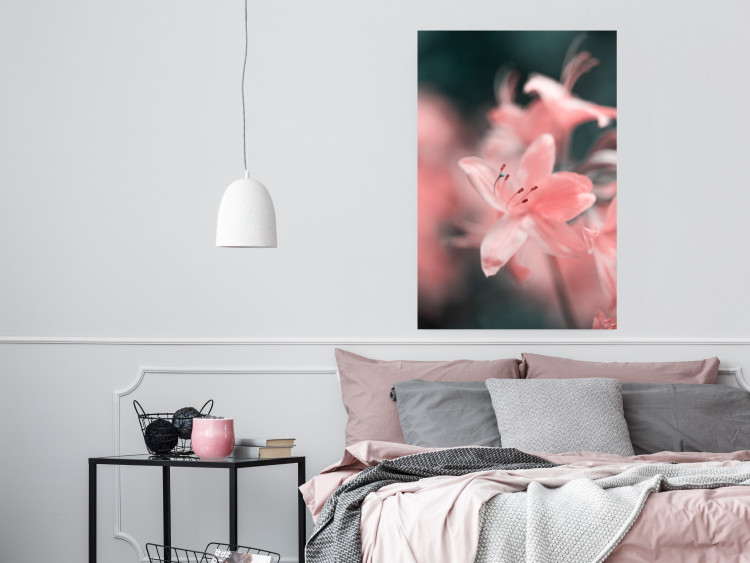 Wall Poster Pastel Flowers - botanical composition with pink floral petals 121616 additionalImage 16