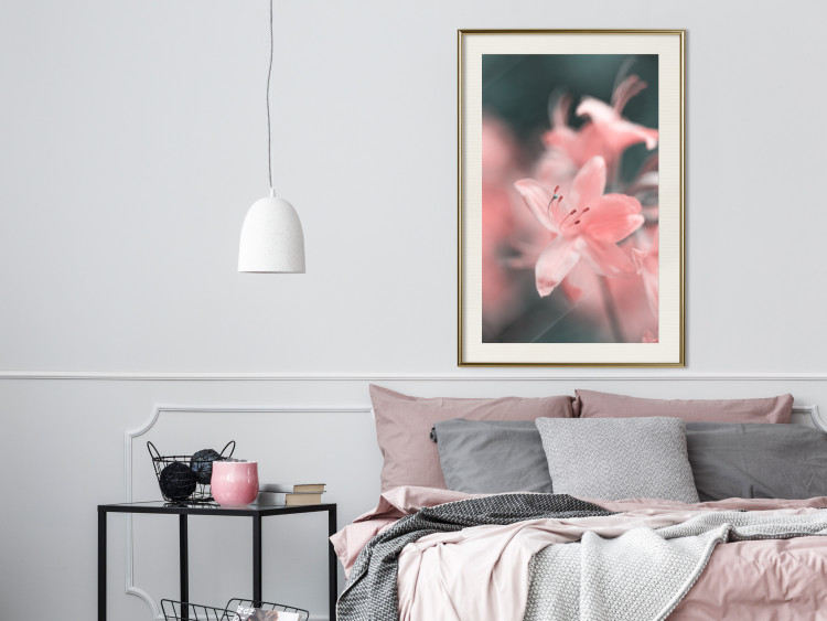 Wall Poster Pastel Flowers - botanical composition with pink floral petals 121616 additionalImage 21