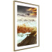Poster Copper Mountains - mountain landscape against backdrop of clouds and sky 123816 additionalThumb 6
