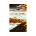 Poster Copper Mountains - mountain landscape against backdrop of clouds and sky 123816 additionalThumb 19