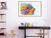 Poster Lion in Colors - abstract colorful animal in artistic motif 127816 additionalThumb 13