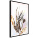 Poster Memory - abstract composition of plants and flowers on light background 128016 additionalThumb 11