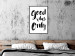 Poster Good Vibes Only - black and white typographic composition in English 128916 additionalThumb 10