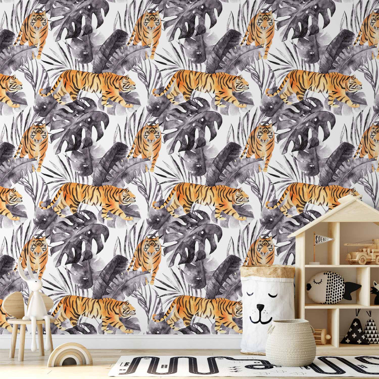 Modern Wallpaper Crouching Tiger 129016 additionalImage 8
