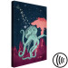 Canvas Art Print Cosmic Octopus (1-part) vertical - abstract composition 129116 additionalThumb 6