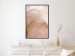 Wall Poster Glittering Gust - texture of abstract orange sand 129716 additionalThumb 4