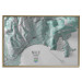 Wall Poster Green Nice - map of part of France with marked streets and mountains 131816 additionalThumb 21