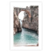 Poster Bridge in Positano - summer landscape of Italian architecture among rocks 135916 additionalThumb 11
