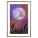 Wall Poster Night in the Countryside - meadow landscape against a cosmic sky and bright moon 138216 additionalThumb 16