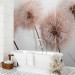 Wall Mural Summer nature close-up - delicate dandelions in sepia approximation 138316 additionalThumb 8