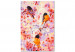 Paint by number Little Cuties - Funny Titmouse Jumping on Branches Among Flowers 144616 additionalThumb 5
