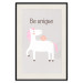 Wall Poster Be Unique - Cheerful Unicorn and a Motivating Slogan for Kids 146616 additionalThumb 25