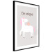 Wall Poster Be Unique - Cheerful Unicorn and a Motivating Slogan for Kids 146616 additionalThumb 7