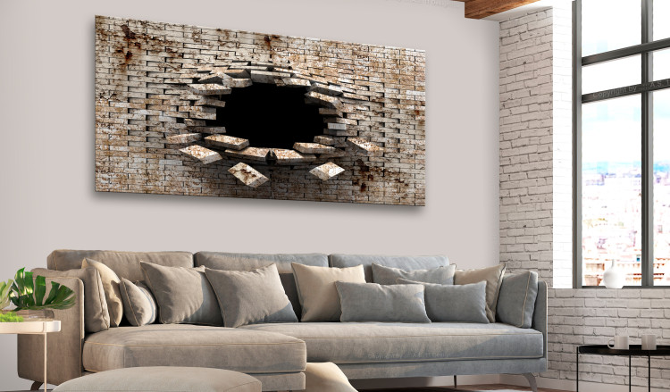 Large canvas print A Break in the Wall II [Large Format] 150816 additionalImage 6