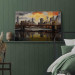 Canvas Art Print Brooklyn - Charming View of the Bridge and Modern City Skyscrapers 151916 additionalThumb 3