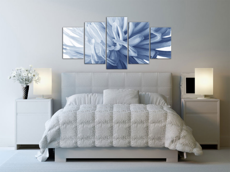 Canvas Print Blue dahlia 58516 additionalImage 3