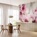 Wall Mural Pink Cherry Blossom - Japanese Floral Motif with Blurred Background 60716 additionalThumb 7