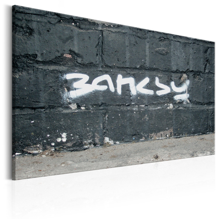 Canvas Print Banksy Signature  68016 additionalImage 2