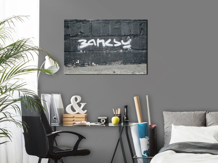 Canvas Print Banksy Signature  68016 additionalImage 3