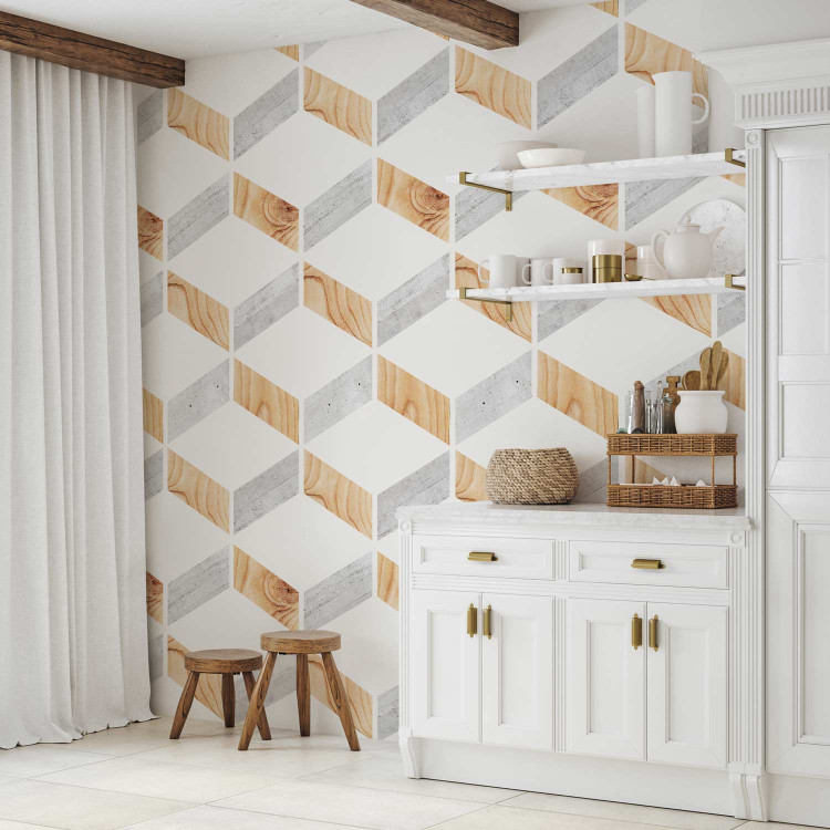 Modern Wallpaper Magma Wood and Concrete 98216 additionalImage 9