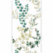 Wall Mural Twigs - delicate leaves with watercolour painting effect on a white background 113826 additionalThumb 1
