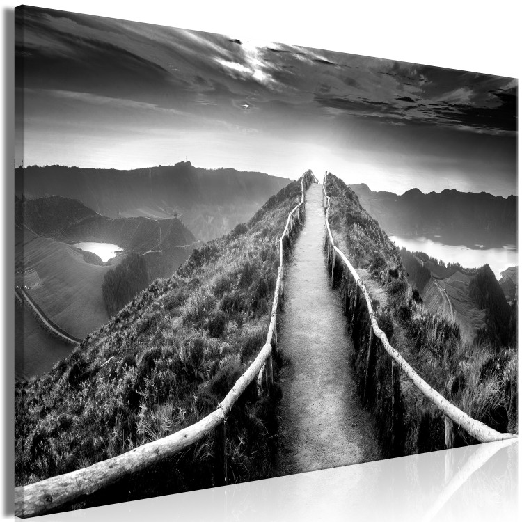 Canvas Wandering Under the Sky (1-part) - Mountain Landscape Photography 115126 additionalImage 2