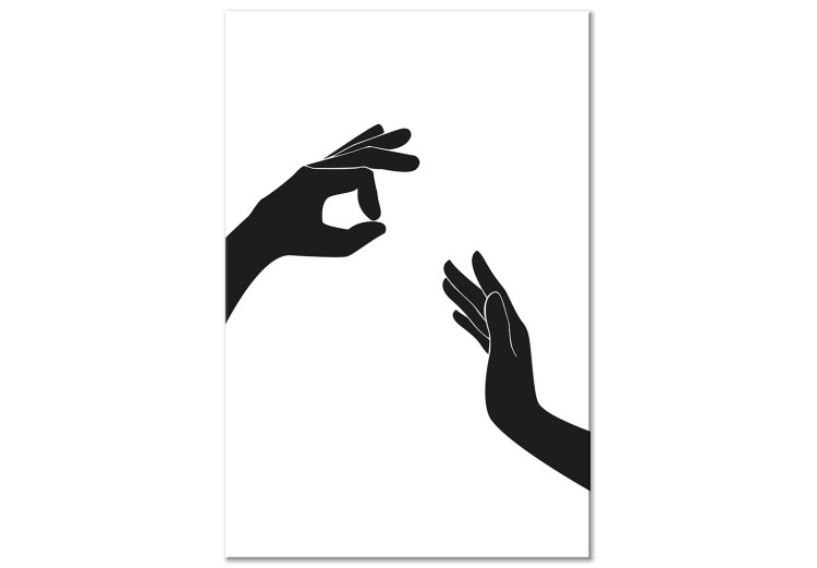 Canvas Art Print Everything Is OK! (1 Part) Vertical 116326
