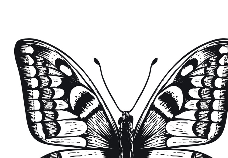 Canvas Three Butterflies (1 Part) Vertical 116926 additionalImage 4