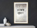 Wall Poster Don't Quit - black English texts on a concrete texture background 122826 additionalThumb 21