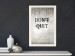 Wall Poster Don't Quit - black English texts on a concrete texture background 122826 additionalThumb 22