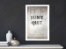 Wall Poster Don't Quit - black English texts on a concrete texture background 122826 additionalThumb 4