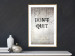 Wall Poster Don't Quit - black English texts on a concrete texture background 122826 additionalThumb 15