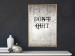 Wall Poster Don't Quit - black English texts on a concrete texture background 122826 additionalThumb 5