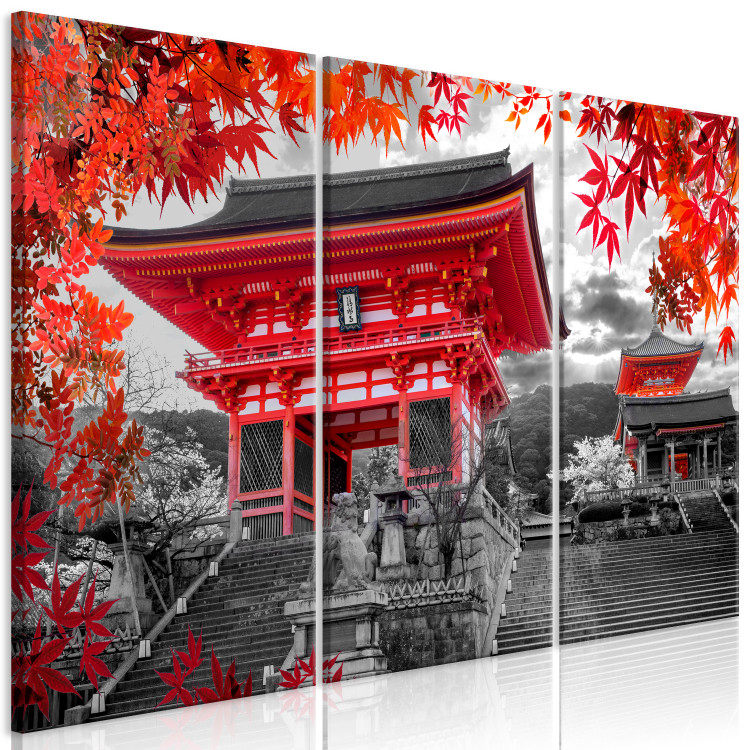 Canvas Print Kyoto, Japan (3 Parts) 123426 additionalImage 2
