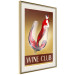Wall Poster Wine Club - English captions and woman resembling red wine 123626 additionalThumb 4
