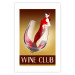 Wall Poster Wine Club - English captions and woman resembling red wine 123626 additionalThumb 25