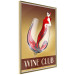 Wall Poster Wine Club - English captions and woman resembling red wine 123626 additionalThumb 5