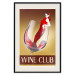 Wall Poster Wine Club - English captions and woman resembling red wine 123626 additionalThumb 18
