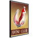 Wall Poster Wine Club - English captions and woman resembling red wine 123626 additionalThumb 10