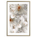 Poster White Gust - landscape of white lily flowers against a backdrop of a plant-filled meadow 125226 additionalThumb 14