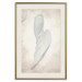 Wall Poster Another Tide - maritime composition of a white seashell on a sand background 127526 additionalThumb 27