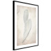Wall Poster Another Tide - maritime composition of a white seashell on a sand background 127526 additionalThumb 8