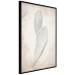 Wall Poster Another Tide - maritime composition of a white seashell on a sand background 127526 additionalThumb 13