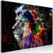 Large canvas print Crazy Lion [Large Format] 127926 additionalThumb 3