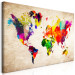 Large canvas print World Map: Abstract Fantasy II [Large Format] 128626 additionalThumb 3