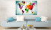 Large canvas print World Map: Green Vignette [Large Format] 128726 additionalThumb 6